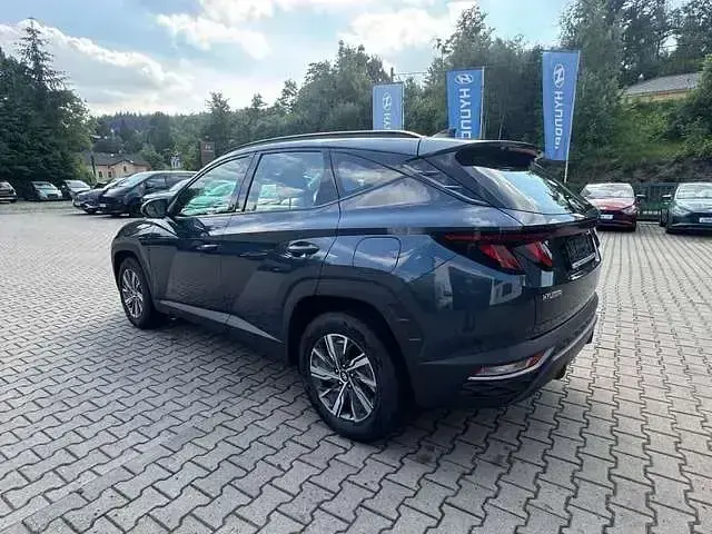 Gebraucht Hyundai Tucson Select 150 PS (110 kW) 2021 Teal blue / met SUV