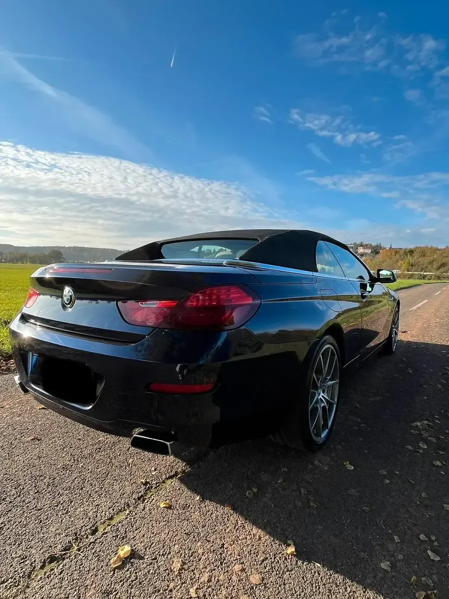 Gebraucht BMW 650 Cabriolet Sport Line 449 PS (330 kW) 2014 Blau Cabrio