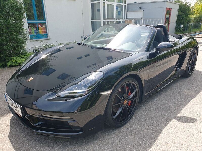 Schwarz Gebraucht 2018 Porsche 718 Chrono Cabrio | 65.950 € - Bild 1/4