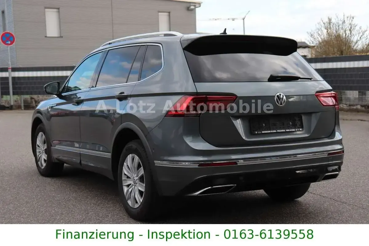 Gebraucht VW Tiguan Allspace Highline 190 PS (139 kW) 2018 Grau SUV