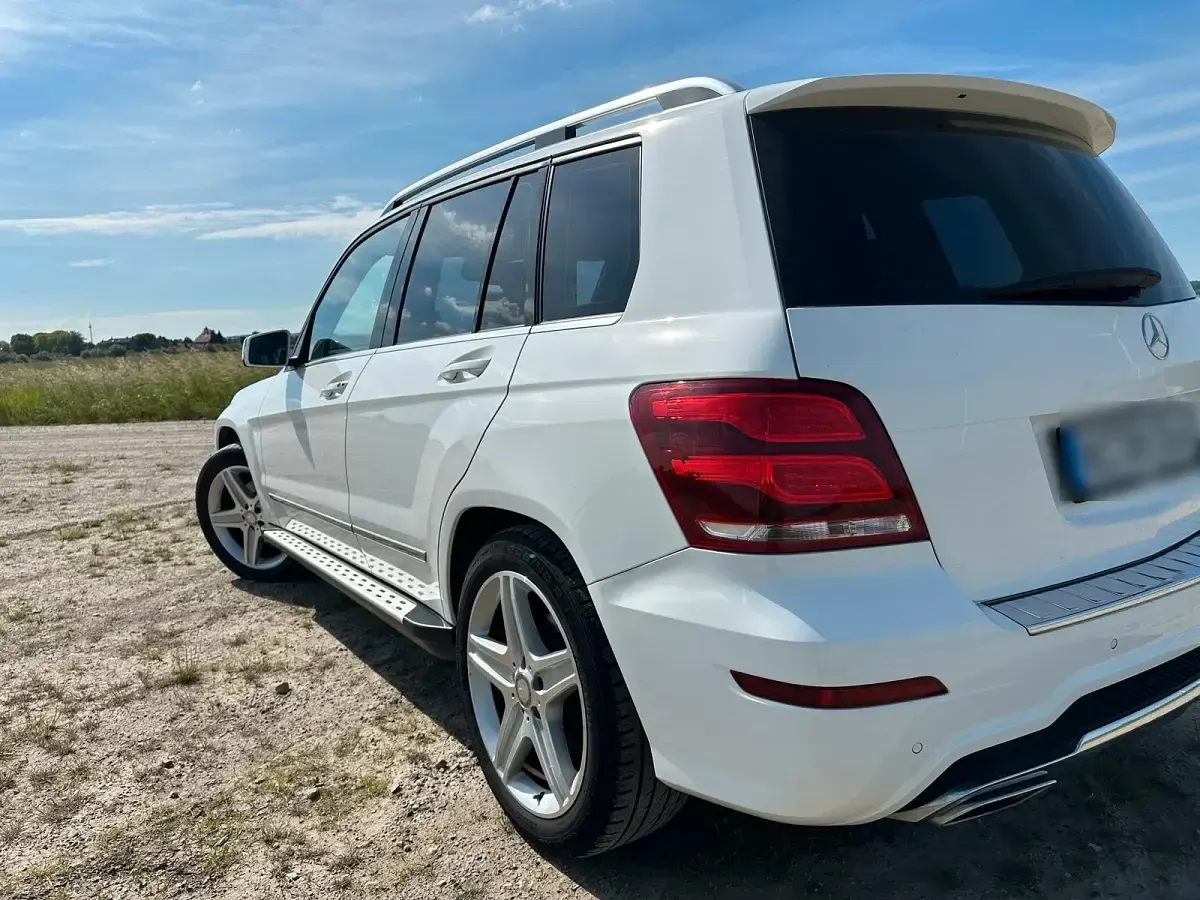 Gebraucht Mercedes GLK220 170 PS (125 kW) 2014 Weiß SUV