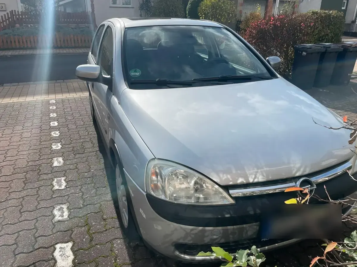 Gebraucht Opel Corsa 75 PS (55 kW) 2002 Silber Kleinwagen