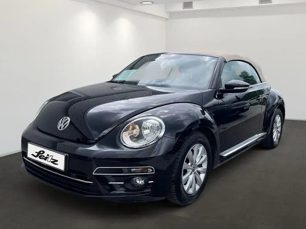 Gebraucht VW Beetle Cabriolet Design 105 PS (77 kW) 2018 Schwarz Cabrio