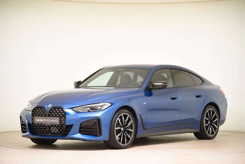 Portimao blau metallic Gebraucht 2023 BMW 420 M Sport Coupé | 42.940 € (Guter Preis) - Bild 1/4