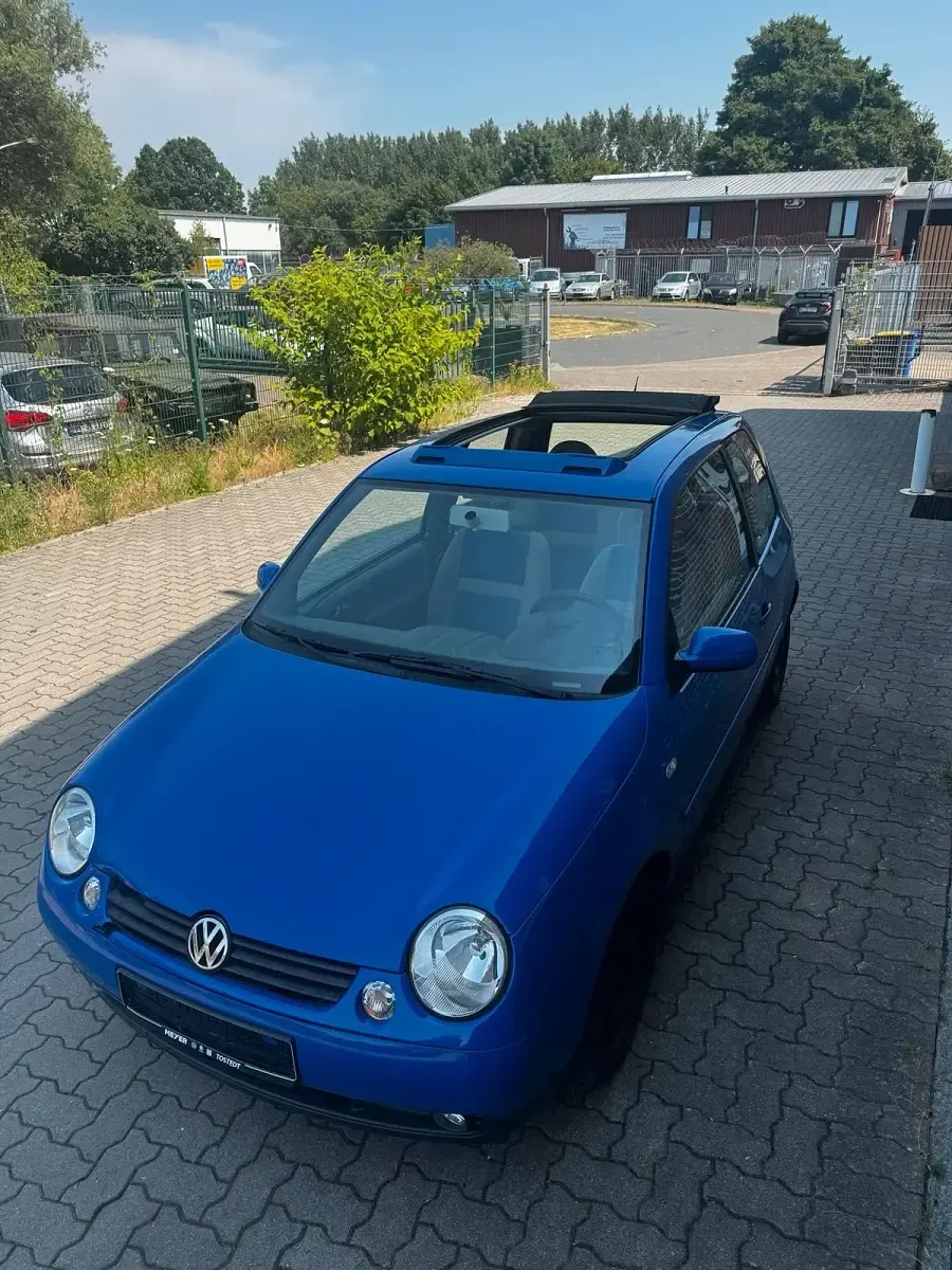 Gebraucht VW Lupo 60 PS (44 kW) 2003 Blau Kleinwagen