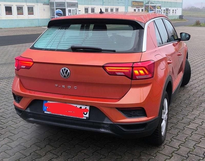 Gebraucht VW T-Roc 116 PS (85 kW) 2018 Orange SUV