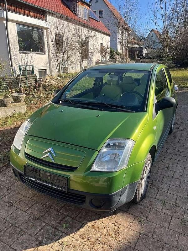 Gebraucht Citroën C2 60 PS (44 kW) 2004 Grün Kleinwagen