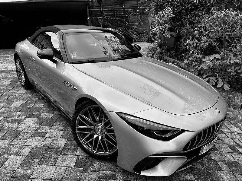 Silber Gebraucht 2024 Mercedes SL55 AMG AMG Cabrio | 160.000 € - Bild 1/4