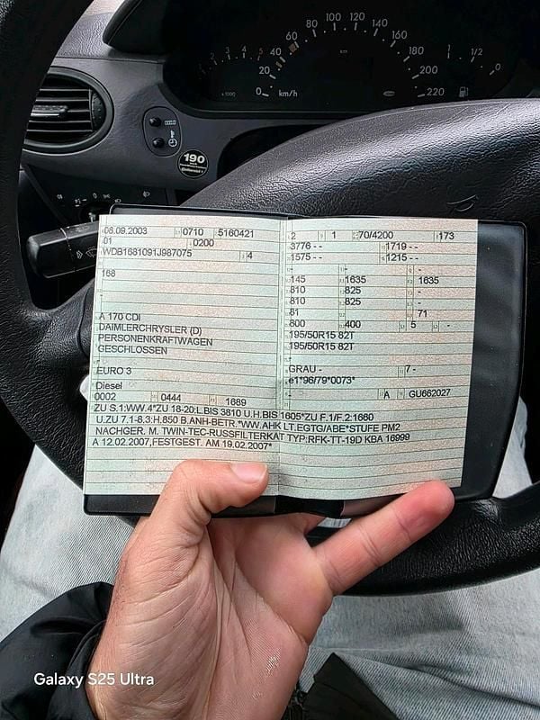 Gebraucht 2003 Mercedes 170 Kleinwagen | 2.500 € - Bild 1/4