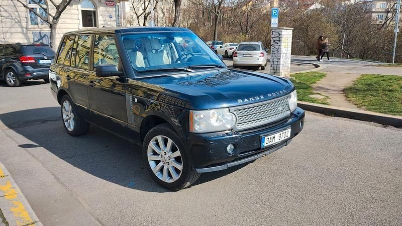 Gebraucht Land Rover Range Rover 396 PS (291 kW) 2007 Blau SUV