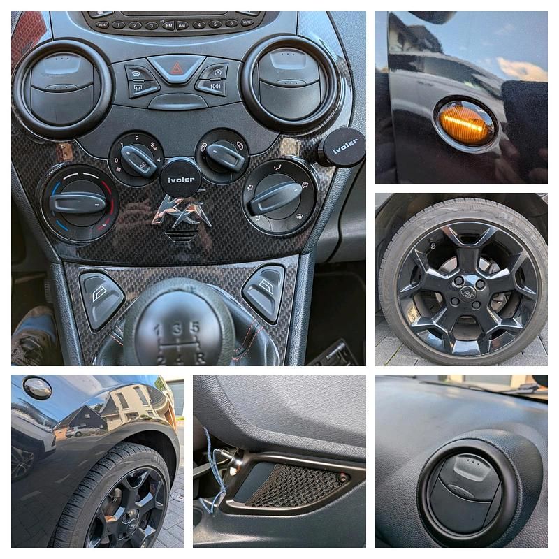 Gebraucht Ford Ka 69 PS (50 kW) 2012 Schwarz Kleinwagen