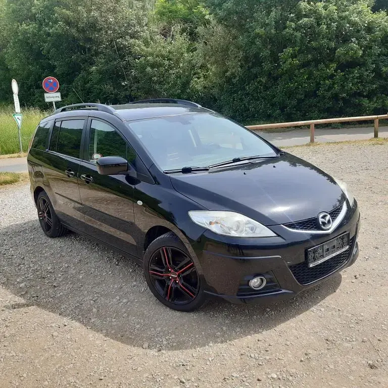 Gebraucht Mazda 5 Active Plus 145 PS (106 kW) 2009 Schwarz Van / Kleinbus