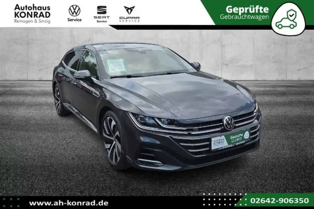 Gebraucht VW Arteon R-line 200 PS (147 kW) 2021 Grau Limousine