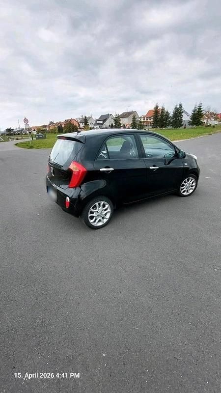Gebraucht Kia Picanto 69 PS (50 kW) 2011 Schwarz Kleinwagen