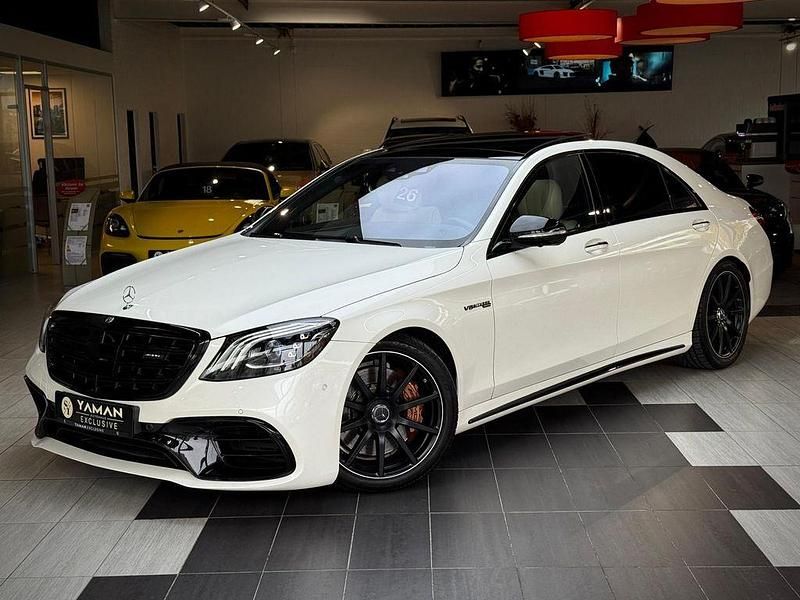 Weiß Gebraucht 2019 Mercedes S63 AMG AMG Limousine | 95.750 € (Teuer) - Bild 1/4