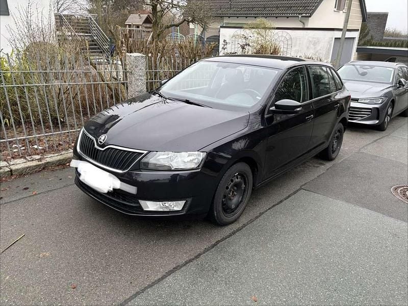Gebraucht Skoda Rapid Ambition 90 PS (66 kW) 2017 Schwarz Kleinwagen