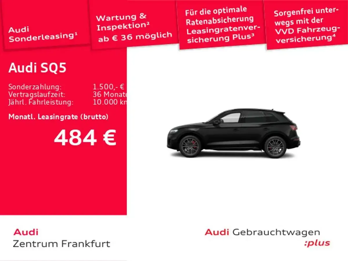 Gebraucht Audi SQ5 Sport 341 PS (250 kW) 2023 Schwarz SUV
