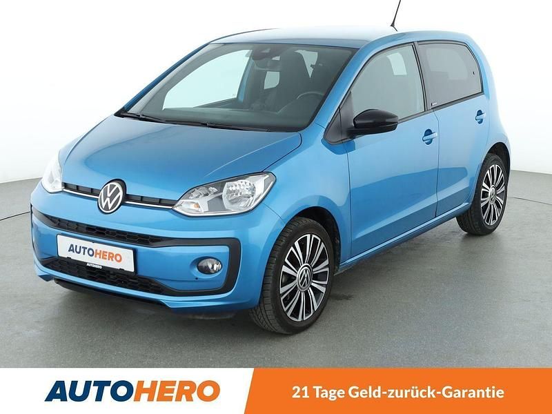 Blau Gebraucht 2022 VW up! Active Kleinwagen | 12.520 € (Fairer Preis) - Bild 1/3