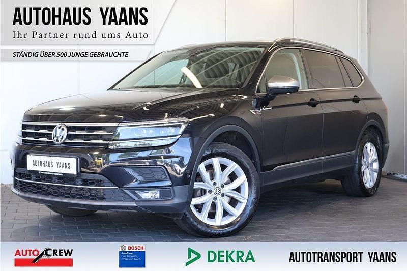Schwarz Gebraucht 2021 VW Tiguan Allspace Highline SUV | 23.789 € (Superpreis) - Bild 1/4