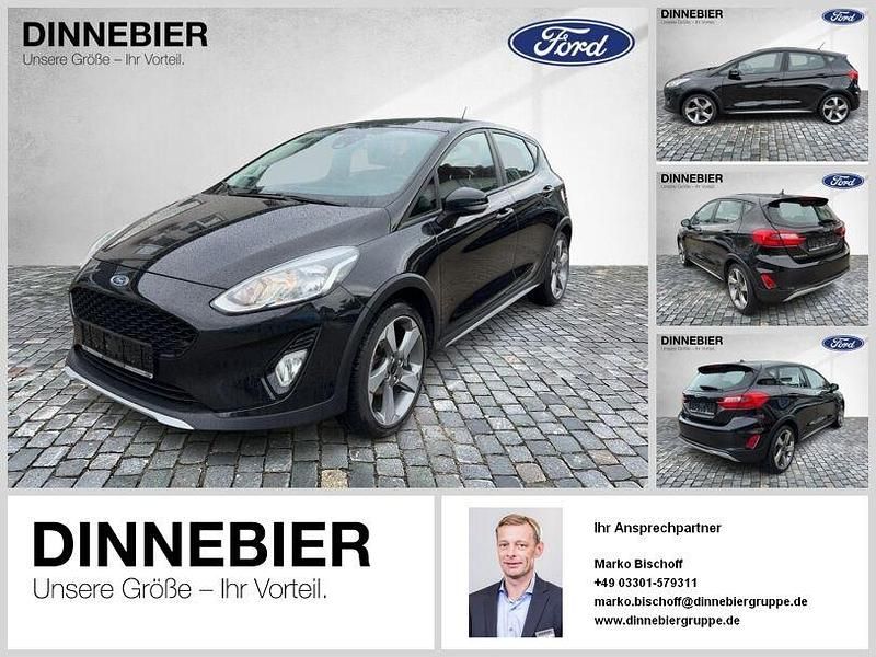 Schwarz (metallic) Gebraucht 2020 Ford Fiesta Active Kleinwagen | 11.790 € (Guter Preis) - Bild 1/4