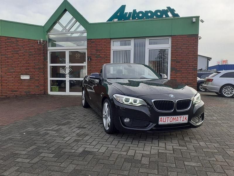 Gebraucht BMW 218 Advantage 150 PS (110 kW) 2016 Schwarz Cabrio