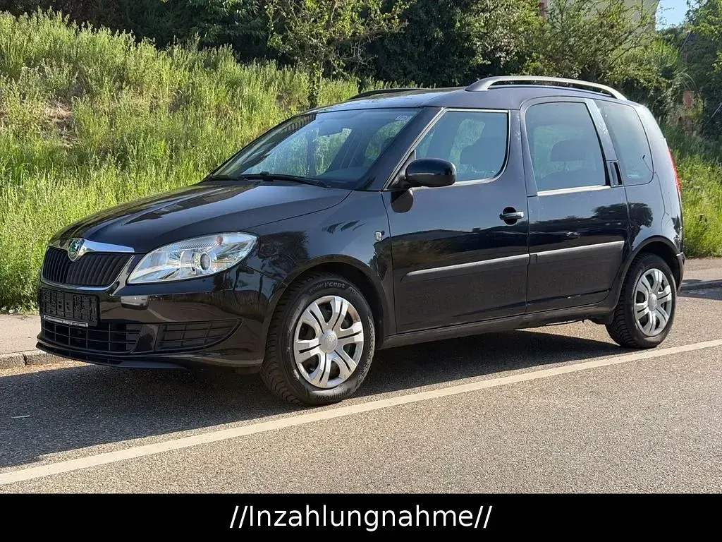 Gebraucht Skoda Roomster Plus Edition 105 PS (77 kW) 2012 Schwarz Van / Kleinbus