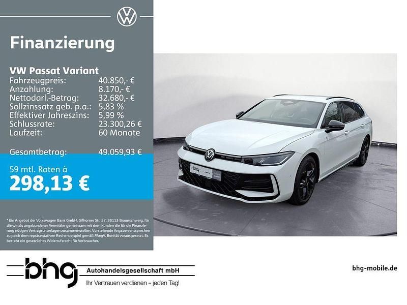 Gebraucht VW Passat R-line 193 PS (141 kW) 2025 Weiß Kombi