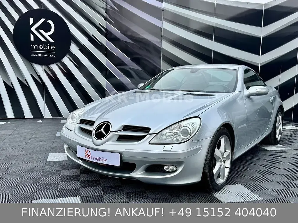 Gebraucht Mercedes SLK200 163 PS (119 kW) 2006 Silber Cabrio