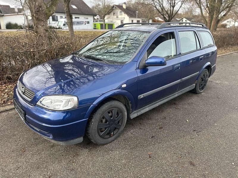 Gebraucht Opel Astra Basis 103 PS (75 kW) 2004 Blau Kombi