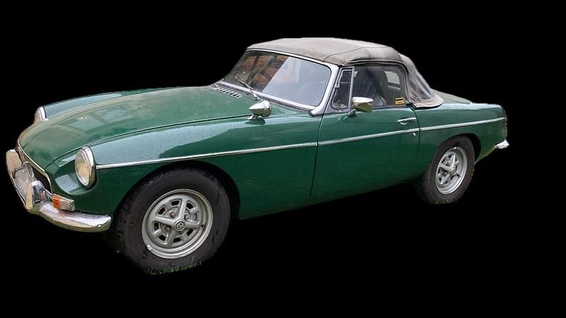 Usata MG B 95 CV (69 kW) 1971 Verde Cabrio