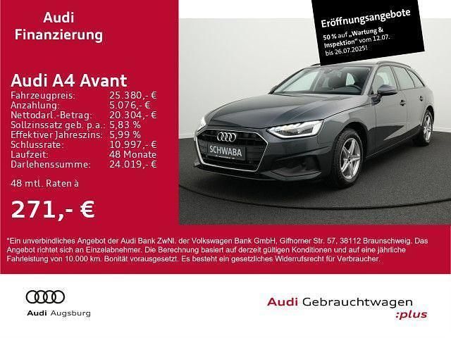 Manhattangrau metallic Gebraucht 2022 Audi A4 Design Kombi | 25.380 € (Guter Preis) - Bild 1/4