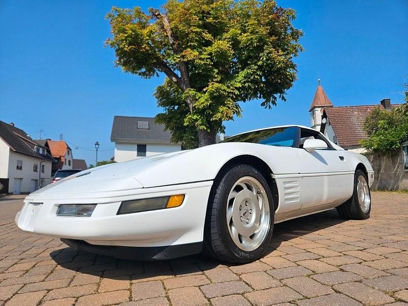 Weiß Gebraucht 1991 Corvette C4 Cabrio | 19.990 € - Bild 1/4