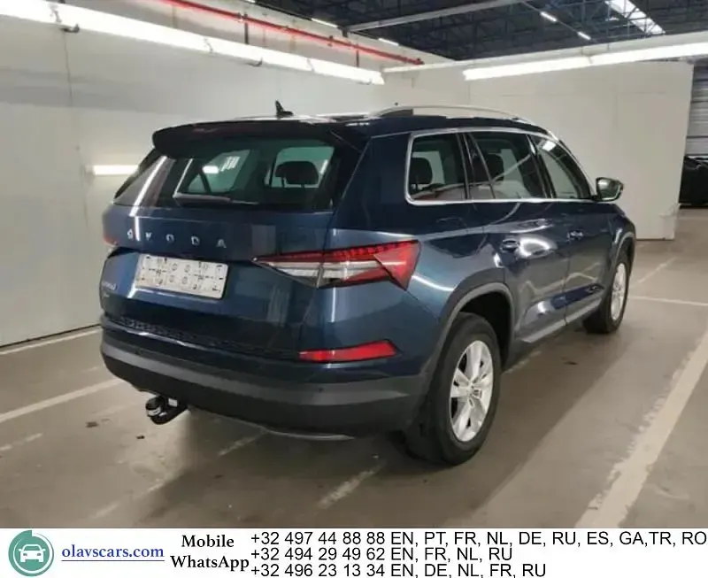 Gebraucht Skoda Kodiaq 150 PS (110 kW) 2021 Blau SUV