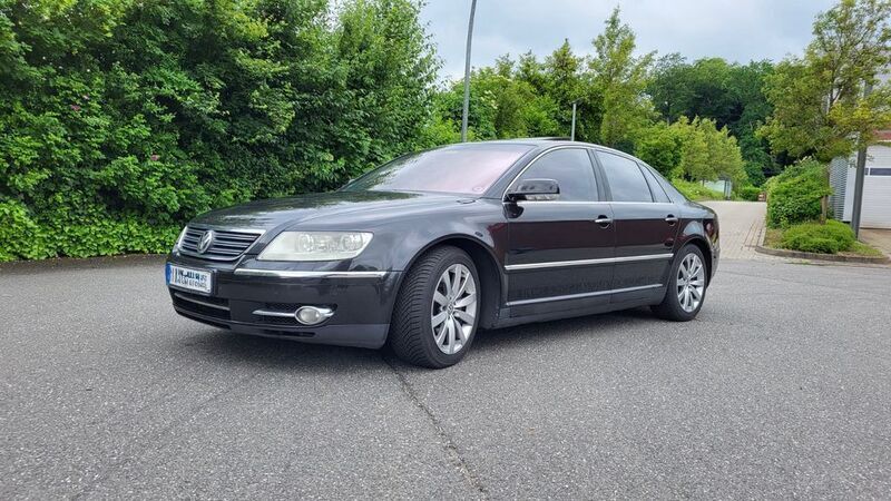 Schwarz Gebraucht 2007 VW Phaeton Limousine | 4.600 € (Etwas zu teuer) - Bild 1/4