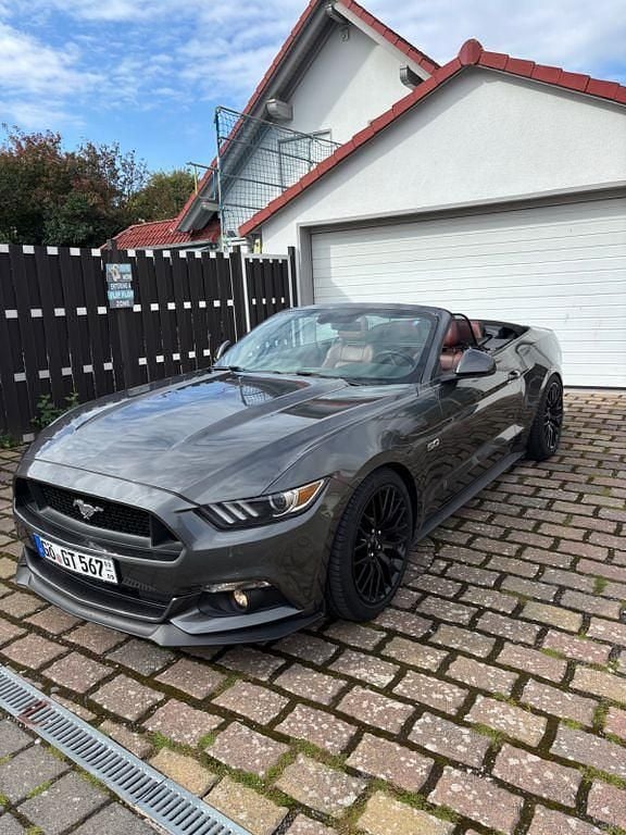 Grau Gebraucht 2015 Ford Mustang GT Cabrio | 38.900 € (Fairer Preis) - Bild 1/4