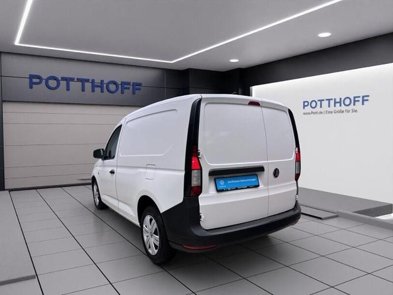 Gebraucht VW Caddy 75 PS (55 kW) 2021 Weiss Van / Kleinbus