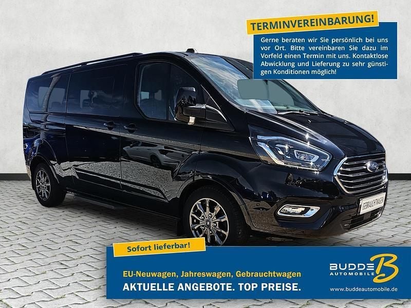 Schwarz Gebraucht 2022 Ford Tourneo Custom Titanium X Van | 37.990 € (Guter Preis) - Bild 1/4
