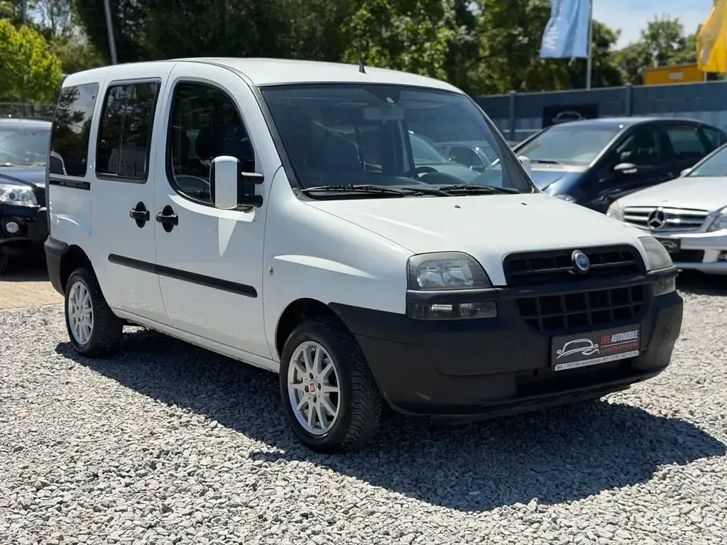 Gebraucht Fiat Doblò 65 PS (47 kW) 2005 Weiß Van / Kleinbus