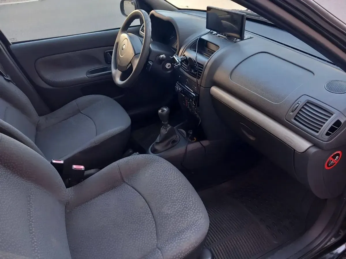 Gebraucht Renault Clio II Campus 58 PS (42 kW) 2007 Schwarz Limousine