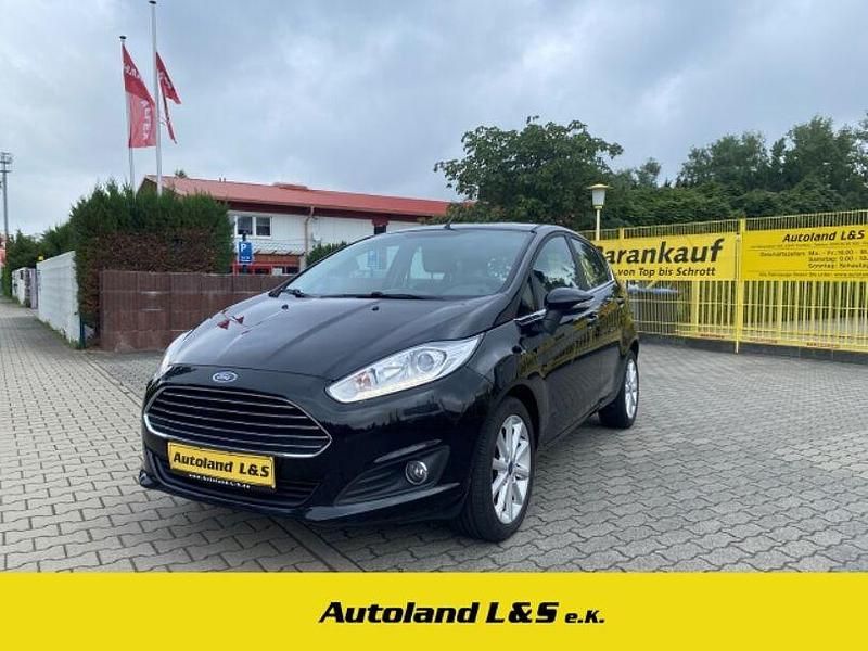 Shadow black Gebraucht 2017 Ford Fiesta Titanium Kleinwagen | 9.990 € (Guter Preis) - Bild 1/4