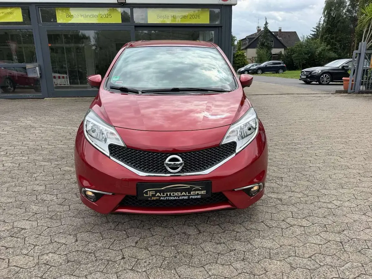 Gebraucht Nissan Note Tekna 98 PS (72 kW) 2014 Force red metallic Kleinwagen