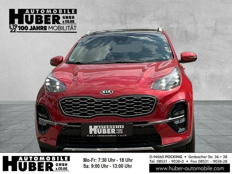 Rot metallic Gebraucht 2018 Kia Sportage GT-Line SUV | 17.890 € (Guter Preis) - Bild 1/4