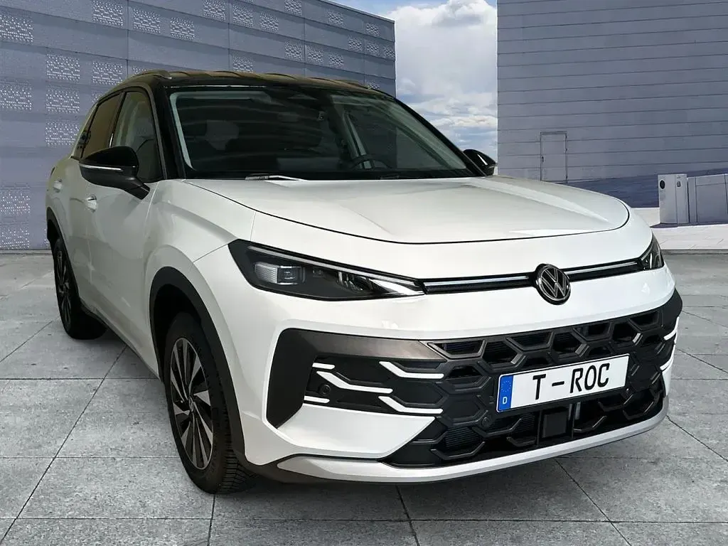 Neu VW T-Roc Style 150 PS (110 kW) 2026 Weiß SUV