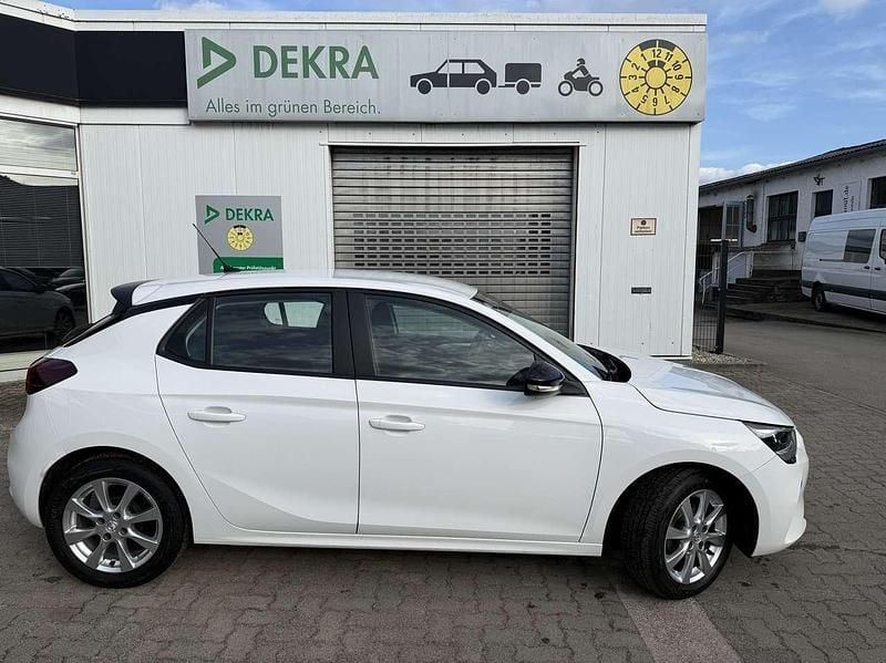 Gebraucht Opel Corsa Edition 75 PS (55 kW) 2023 Jade weiss/arktis weiss Kleinwagen