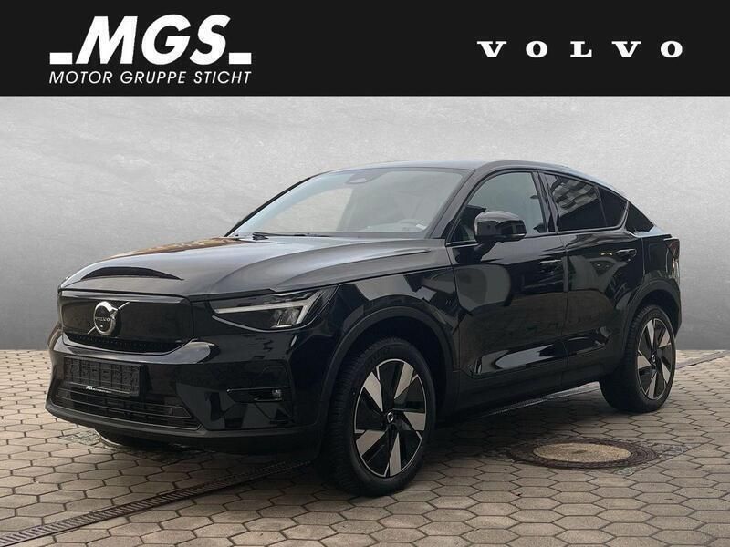 Onyx black metallic Gebraucht 2022 Volvo C40 Ultimate SUV | 52.900 € - Bild 1/4