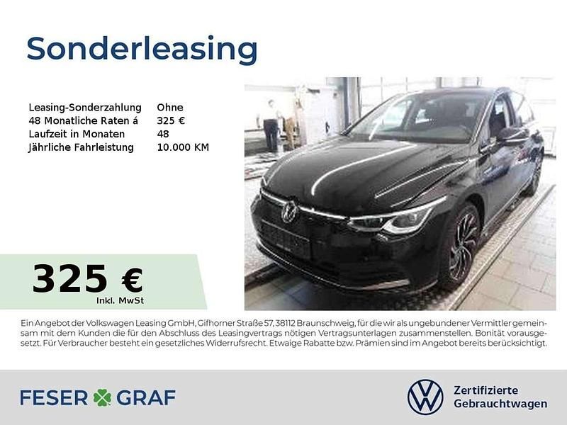 Deep black perleffekt Gebraucht 2022 VW Golf VIII Style Limousine | 27.250 € (Guter Preis) - Bild 1/2