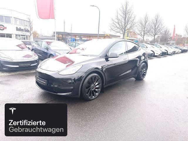 Schwarz Gebraucht 2022 Tesla Model Y Performance SUV | 34.300 € (Superpreis) - Bild 1/4