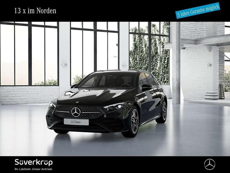 Gebraucht Mercedes A200 AMG 150 PS (110 kW) 2025 Metalliclack kosmosschwarz Limousine