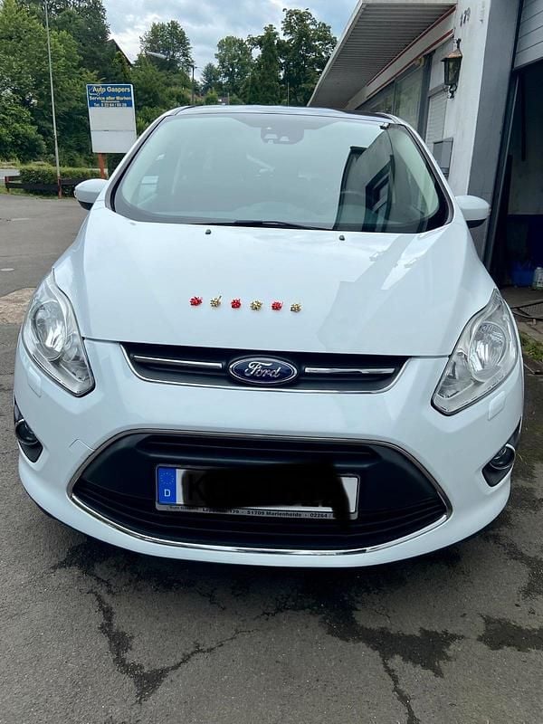 Gebraucht Ford C-MAX SYNC Edition 125 PS (91 kW) 2014 Weiß Van / Kleinbus
