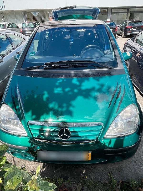 Grün Gebraucht 1999 Mercedes A170 Kleinwagen | 899 € (Guter Preis) - Bild 1/4
